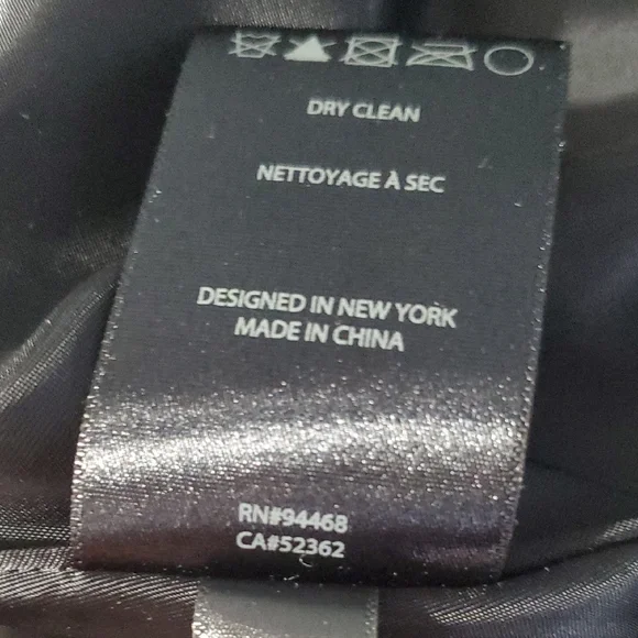 Dawn Levy NY Fergie  Black Fit & flare  Belted Wool  Coat  Sz L - Picture 15 of 17